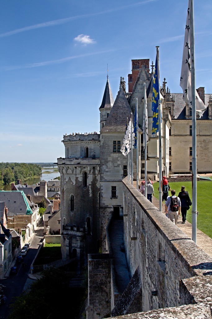 chateau kasteel amboise loire frankrijk hdr blois tours france kastelen renaissance Indre-et-Loire